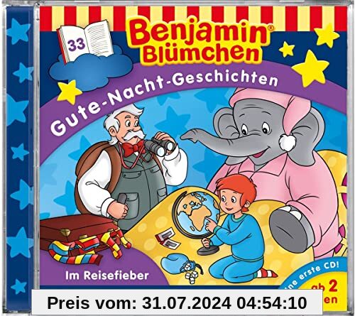 Gute-Nacht-Geschichte - Folge 33: Im Reisefieber von Benjamin Blümchen