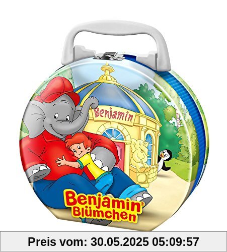 Metallkoffer Inkl.4 Hörspielen von Benjamin Blümchen