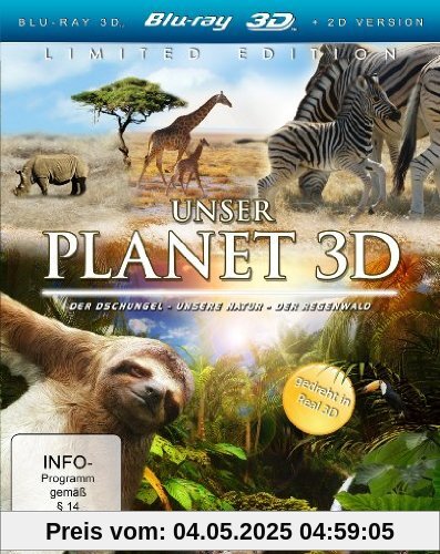 Unser Planet 3D (Der Dschungel / Der Regenwald / Unsere Natur) (3 Blu-rays) [3D Blu-ray] [Collector's Edition] von Benjamin Eicher