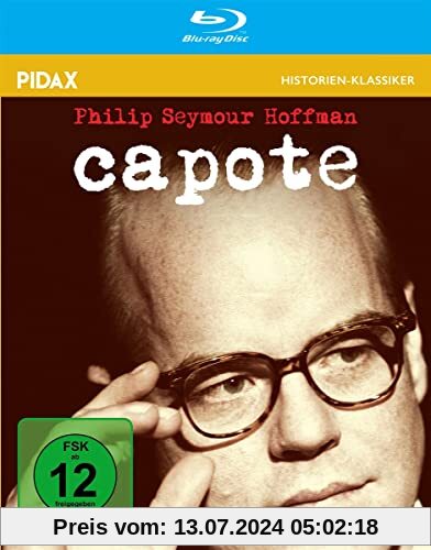 Capote - Remastered Edition / Brillante Filmbiografie über Erfolgsautor Truman Capote mit Philip Seymour Hoffman (Pidax Historien-Klassiker) (Blu-ray) von Bennett Miller