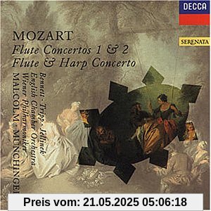 Flötenkonzerte 1 und 2 / Flöte-Harfekonzert Flötenkonzerte 1 und 2 / Flöte-Harfekonzert von Bennett