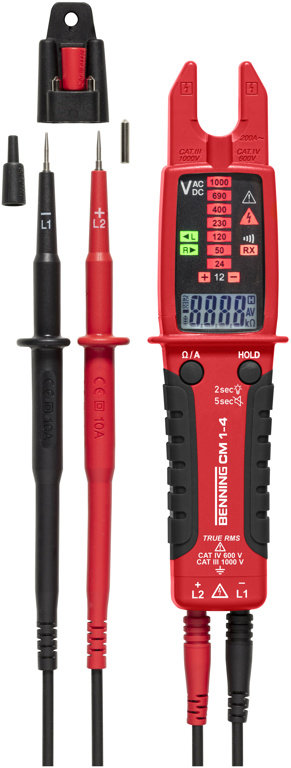 Benning 044686 CM 1-4 Stromzangen-Multimeter von Benning