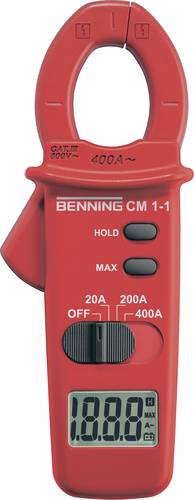 Benning CM 1-1 Stromzange digital CAT III 600V Anzeige (Counts): 2000 von Benning