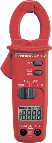 Benning CM 1-2 Stromzange, Hand-Multimeter digital CAT III 600V Anzeige (Counts): 2000 von Benning