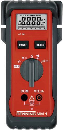 Benning MM 1 Hand-Multimeter digital CAT III 600V Anzeige (Counts): 3200 von Benning