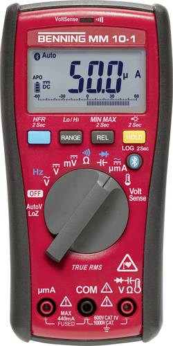 Benning MM 10-1 Hand-Multimeter digital Datenlogger CAT IV 600V Anzeige (Counts): 6000 von Benning