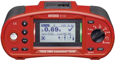 IT 115 Installationstester Kalibriert nach DAkkS (044104) von Benning