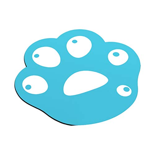 Benoon Kreative Cartoon Cat Claw-förmige Mauspad, rutschfeste Mousepad Computerzubehör Geeignet Für Spiele Büroarbeit Glänzendes Blau von Benoon