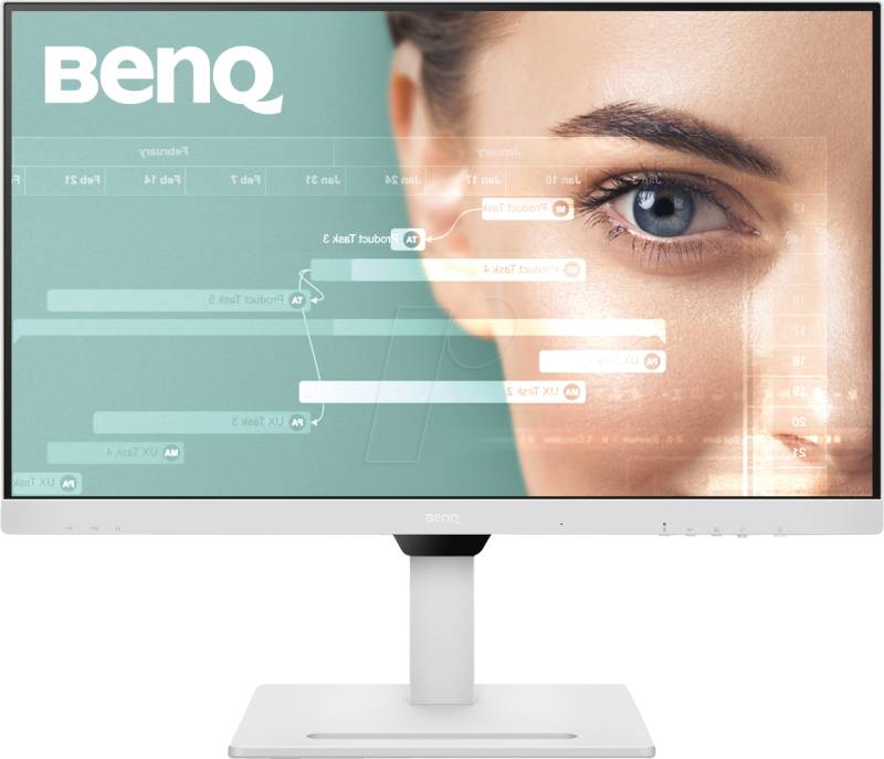 BENQ GW3290QT - 80cm Monitor, WQHD, USB, Lautsprecher, Mikrofon, weiß, Pivot von Benq