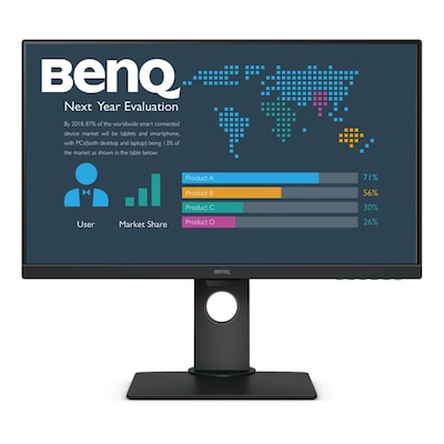 BenQ BL2780T 68,6cm (27") FHD Office-Monitor 16:9 HDMI/VGA/DP 250cd/m² Pivot HV von Benq