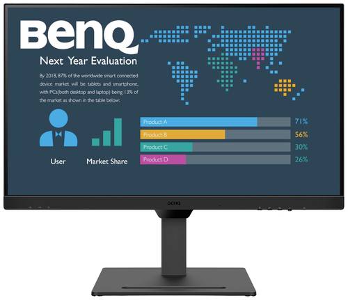 BenQ BL2790QT LED-Monitor EEK F (A - G) 68.6cm (27 Zoll) 2560 x 1440 Pixel 16:9 5 ms DisplayPort, HD von Benq