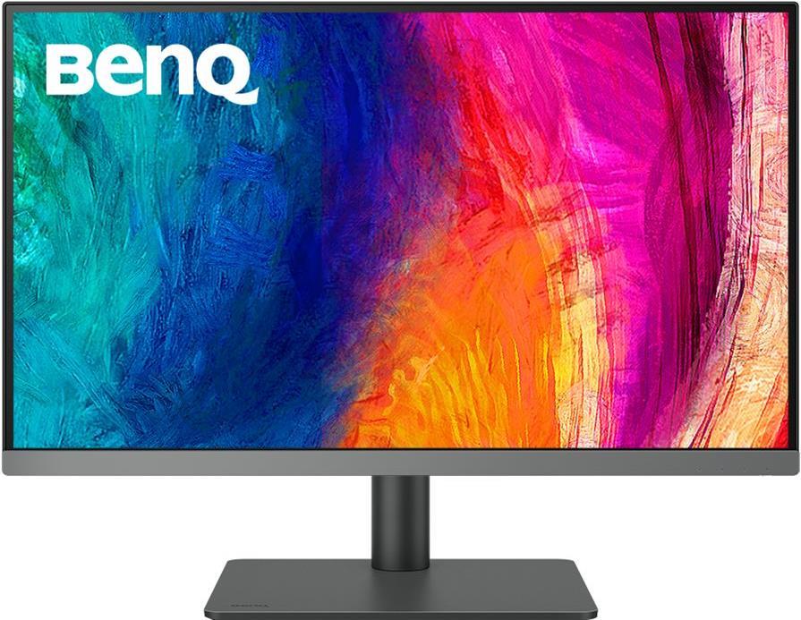 BenQ DesignVue PD2706U - Professional Series - LED-Monitor - 68.6 cm (27) - 3840 x 2160 4K @ 60 Hz - IPS - 400 cd/m² - 1200:1 - DisplayHDR 400 - 5 ms - HDMI, DisplayPort, USB-C - Lautsprecher [Energieklasse G] (9H.LLJLB.QBE) von Benq