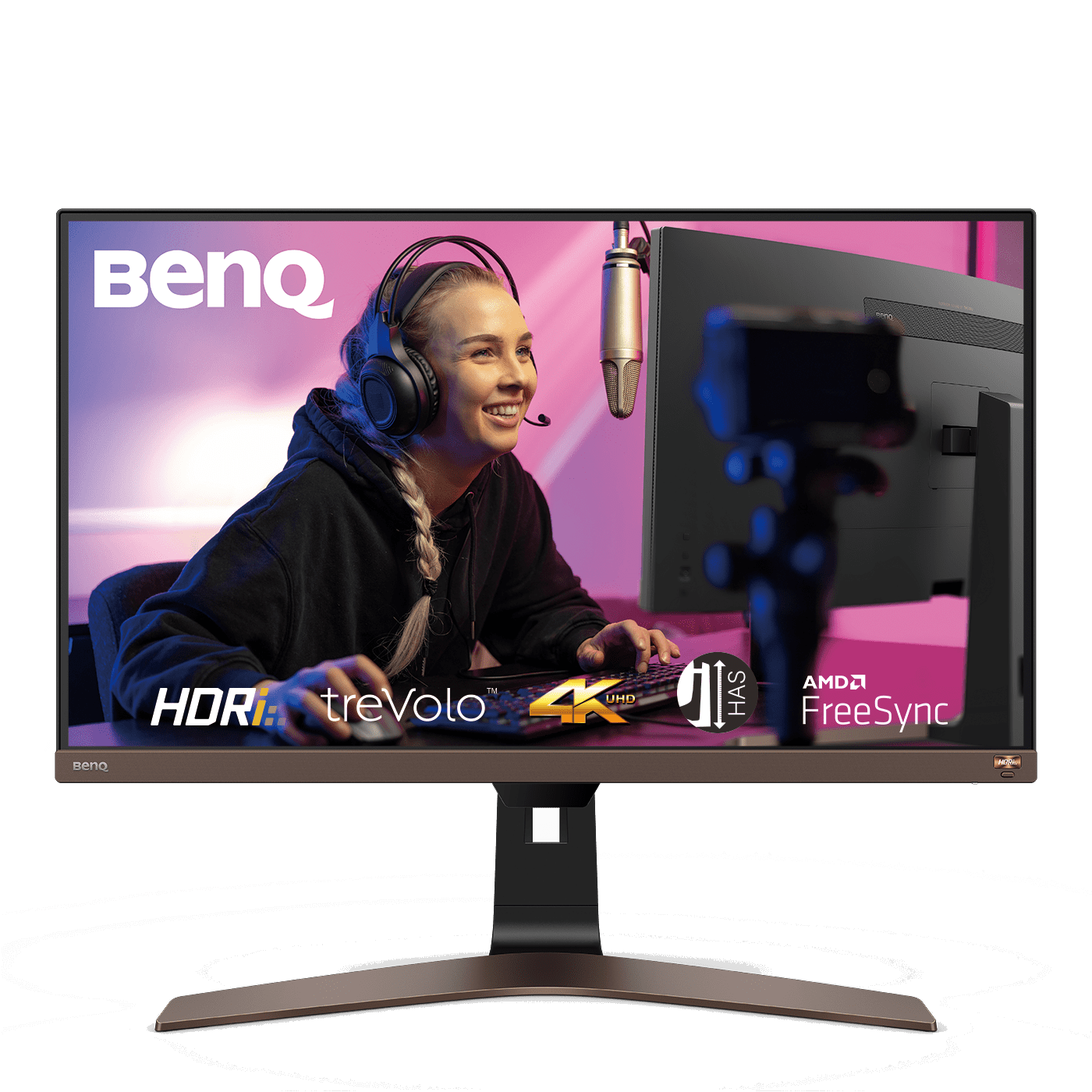 BenQ EW2880U 4K Monitor - AMD FreeSync, Höhenverstellung, USB-C von Benq