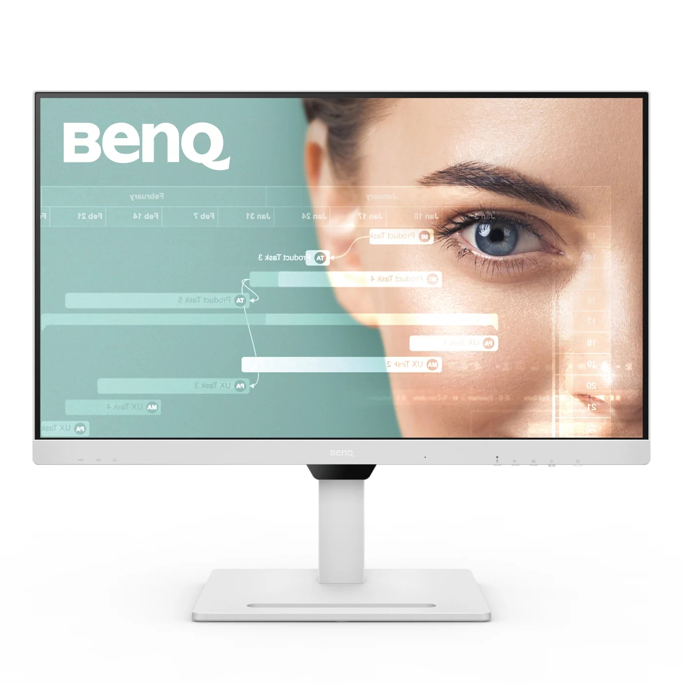 Benq GW3290QT Office Monitor - QHD, IPS, USB-C B-Ware Höhenverstellung von Benq