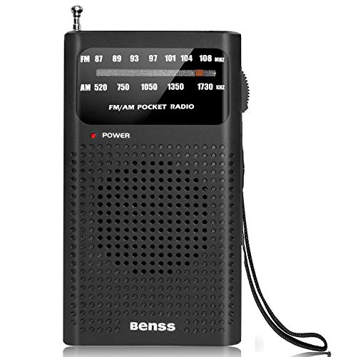 Benss Kleine Radios Tragbares AM FM, Transistorradios 2AA Batteriebetrieben mit bestem Empfang, Radio mit Lautsprecher & Kopfhöreranschluss, Taschenradio für Indoor, Outdoor und Notfall Benss Kleine Radios Tragbares AM FM, Transistorradios 2AA Batteriebetrieben mit bestem Empfang, Radio mit Lautsprecher & Kopfhöreranschluss, Taschenradio für Indoor, Outdoor und Notfall von Benss