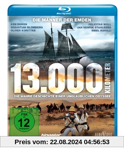 13.000 Kilometer - Die wahre Geschichte einer unglaublichen Odyssee [Blu-ray] von Berengar Pfahl