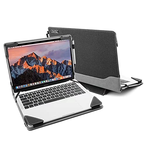 Berfea Laptop-Schutzhülle kompatibel mit Acer TravelMate P6 TMP614-51, TravelMate p238, TravelMate X45-51 14 Zoll Notebook-Hülle Schutzhülle Hartschale Tasche von Berfea