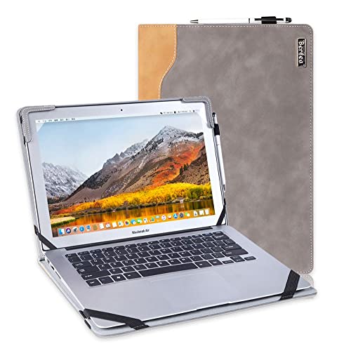 Berfea Schutzhülle mit Ständer, kompatibel mit Acer Aspire 5 A514–54 14 Zoll (35,6 cm) Laptop Business Notebook Sleeve Shell Schutzhülle Hartschale (nicht für A514-55/53) von Berfea