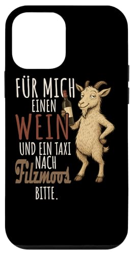 Ein Wein und ein Taxi nach Filzmoos Salzburg Wandern Hülle für iPhone 12 mini Ein Wein und ein Taxi nach Filzmoos Salzburg Wandern Hülle für iPhone 12 mini von Bergliebe Shirt Wanderlust Hüttengaudi Österreich