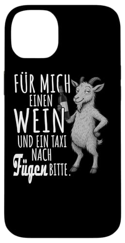 Ein Wein und ein Taxi nach Fügen Wandern Tirol Hülle für iPhone 14 Plus Ein Wein und ein Taxi nach Fügen Wandern Tirol Hülle für iPhone 14 Plus von Bergliebe Shirt Wanderlust Hüttengaudi Österreich