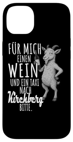 Ein Wein und ein Taxi nach Kirchberg Wandern Tirol Hülle für iPhone 14 Plus Ein Wein und ein Taxi nach Kirchberg Wandern Tirol Hülle für iPhone 14 Plus von Bergliebe Shirt Wanderlust Hüttengaudi Österreich