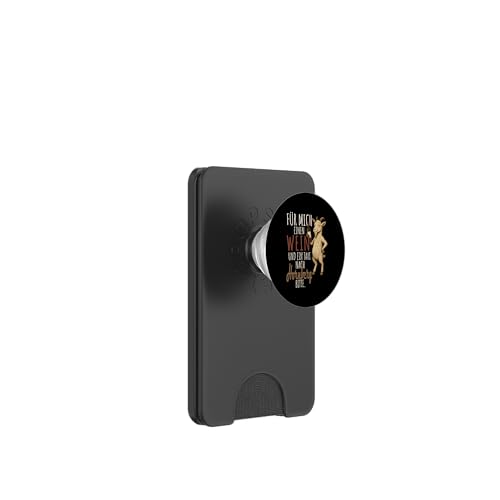 Ein Wein und ein Taxi nach Hornberg Wandern Schwarzwald PopSockets PopWallet für MagSafe Ein Wein und ein Taxi nach Hornberg Wandern Schwarzwald PopSockets PopWallet für MagSafe von Bergliebe Shirt Wanderlust Hüttengaudi Schwarzwald