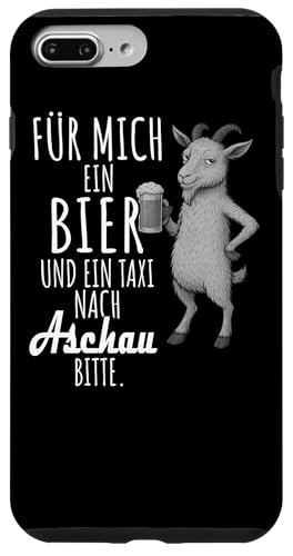 Ein Wein und ein Taxi nach Aschau Wanderlust Berge Hülle für iPhone 7 Plus/8 Plus Ein Wein und ein Taxi nach Aschau Wanderlust Berge Hülle für iPhone 7 Plus/8 Plus von Bergliebe Shirt Wanderlust Hüttengaudi Wandern