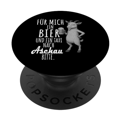 Ein Wein und ein Taxi nach Aschau Wanderlust Berge PopSockets Klebender PopGrip Ein Wein und ein Taxi nach Aschau Wanderlust Berge PopSockets Klebender PopGrip von Bergliebe Shirt Wanderlust Hüttengaudi Wandern