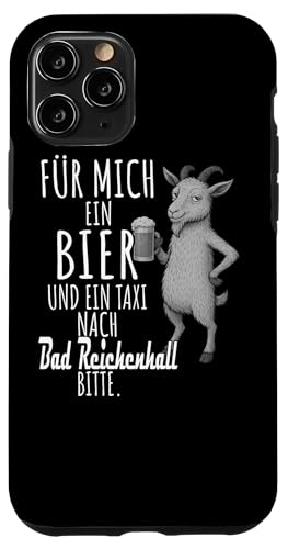 Ein Wein und ein Taxi nach Bad Reichenhall Bayerische Wald Hülle für iPhone 11 Pro Ein Wein und ein Taxi nach Bad Reichenhall Bayerische Wald Hülle für iPhone 11 Pro von Bergliebe Shirt Wanderlust Hüttengaudi Wandern