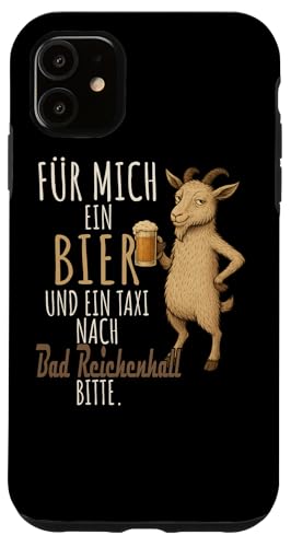 Ein Wein und ein Taxi nach Bad Reichenhall Bayerische Wald Hülle für iPhone 11 Ein Wein und ein Taxi nach Bad Reichenhall Bayerische Wald Hülle für iPhone 11 von Bergliebe Shirt Wanderlust Hüttengaudi Wandern