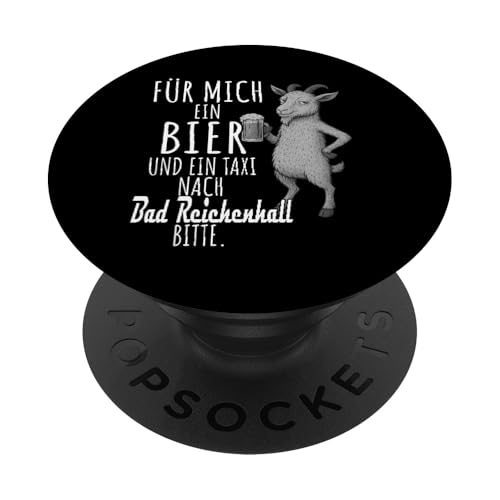 Ein Wein und ein Taxi nach Bad Reichenhall Bayerische Wald PopSockets Klebender PopGrip Ein Wein und ein Taxi nach Bad Reichenhall Bayerische Wald PopSockets Klebender PopGrip von Bergliebe Shirt Wanderlust Hüttengaudi Wandern