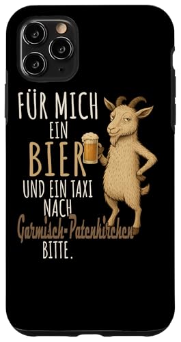 Ein Wein und ein Taxi nach Garmisch-Patenkrirchen Wanderlust Hülle für iPhone 11 Pro Max Ein Wein und ein Taxi nach Garmisch-Patenkrirchen Wanderlust Hülle für iPhone 11 Pro Max von Bergliebe Shirt Wanderlust Hüttengaudi Wandern