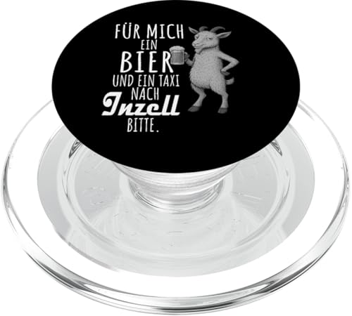 Ein Wein und ein Taxi nach Inzell Wanderlust Berge PopSockets PopGrip für MagSafe Ein Wein und ein Taxi nach Inzell Wanderlust Berge PopSockets PopGrip für MagSafe von Bergliebe Shirt Wanderlust Hüttengaudi Wandern