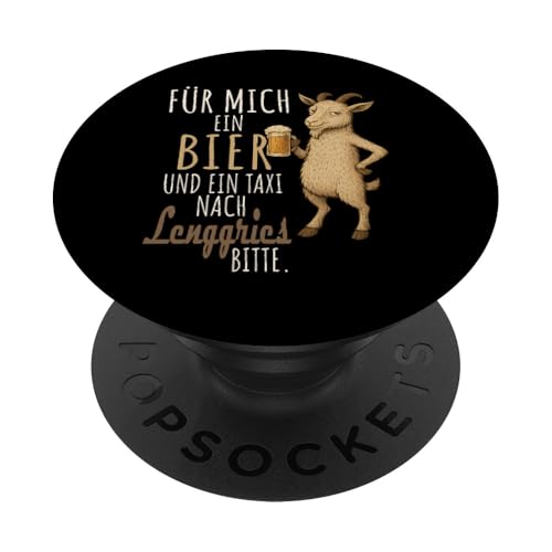 Ein Wein und ein Taxi nach Lenggries Wanderlust Berge PopSockets Klebender PopGrip Ein Wein und ein Taxi nach Lenggries Wanderlust Berge PopSockets Klebender PopGrip von Bergliebe Shirt Wanderlust Hüttengaudi Wandern