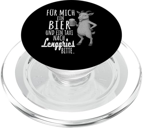 Ein Wein und ein Taxi nach Lenggries Wanderlust Berge PopSockets PopGrip für MagSafe Ein Wein und ein Taxi nach Lenggries Wanderlust Berge PopSockets PopGrip für MagSafe von Bergliebe Shirt Wanderlust Hüttengaudi Wandern