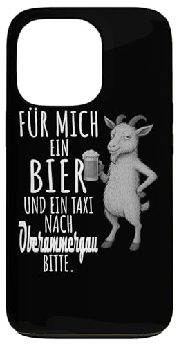 Ein Wein und ein Taxi nach Oberammergau Wanderlust Berge Hülle für iPhone 13 Pro Ein Wein und ein Taxi nach Oberammergau Wanderlust Berge Hülle für iPhone 13 Pro von Bergliebe Shirt Wanderlust Hüttengaudi Wandern