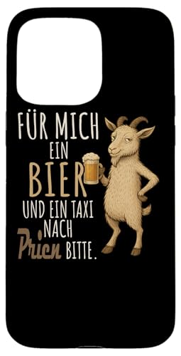 Ein Wein und ein Taxi nach Prien Wanderlust Berge Hülle für iPhone 15 Pro Max Ein Wein und ein Taxi nach Prien Wanderlust Berge Hülle für iPhone 15 Pro Max von Bergliebe Shirt Wanderlust Hüttengaudi Wandern