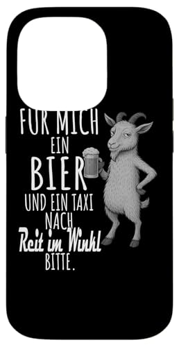Ein Wein und ein Taxi nach Reit im Winkl Bayerische Wald Hülle für iPhone 14 Pro Ein Wein und ein Taxi nach Reit im Winkl Bayerische Wald Hülle für iPhone 14 Pro von Bergliebe Shirt Wanderlust Hüttengaudi Wandern