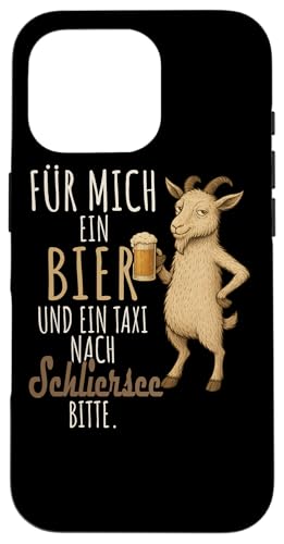 Ein Wein und ein Taxi nach Schliersee Wanderlust Berge Hülle für iPhone 16 Pro Ein Wein und ein Taxi nach Schliersee Wanderlust Berge Hülle für iPhone 16 Pro von Bergliebe Shirt Wanderlust Hüttengaudi Wandern
