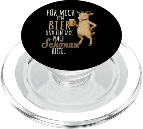 Ein Wein und ein Taxi nach Schönau Wandern Bayerische Wald PopSockets PopGrip für MagSafe Ein Wein und ein Taxi nach Schönau Wandern Bayerische Wald PopSockets PopGrip für MagSafe von Bergliebe Shirt Wanderlust Hüttengaudi Wandern
