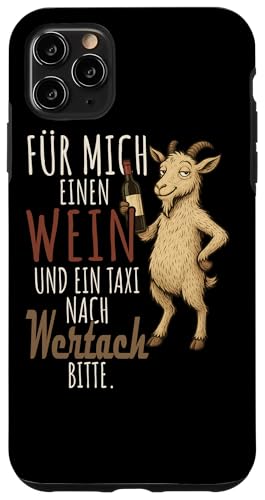 Ein Wein und ein Taxi nach Wertach Wandern Allgäu Hülle für iPhone 11 Pro Max Ein Wein und ein Taxi nach Wertach Wandern Allgäu Hülle für iPhone 11 Pro Max von Bergliebe Shirt Wanderlust Hüttengaudi Wandern
