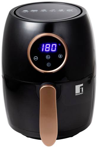 Bergner Heißluft-Fritteuse 1000W Antihaftbeschichtung, Überhitzungsschutz, mit Display, Timerfunkt Bergner Heißluft-Fritteuse 1000W Antihaftbeschichtung, Überhitzungsschutz, mit Display, Timerfunkt von Bergner