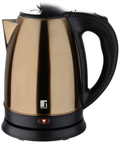 Bergner Wasserkocher schnurlos Schwarz, Kupfer von Bergner