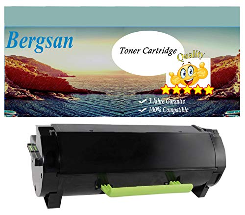 Bergsan Toner XXL 5000 Seiten kompatibel mit Lexmark MS310 MS310D MS310dn MS312dn MS315dn MS410d MS410dn MS415dn MS510 MS510dn MS610de MS610dn MS610dte MS610dtn 502H 50F2H00 50F2H0E 502H50F 50F2000 von Bergsan