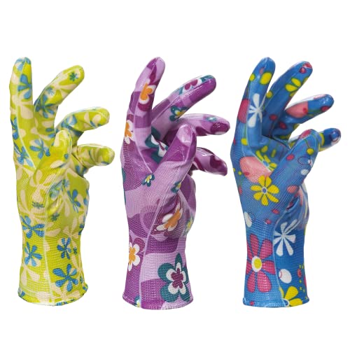 Bericah Dr Protec Skudo Gardens Colours Wiederverwendbarer Handschuh aus Polyester, Einheitsgröße, 1 Paar, verschiedene Farben von Bericah
