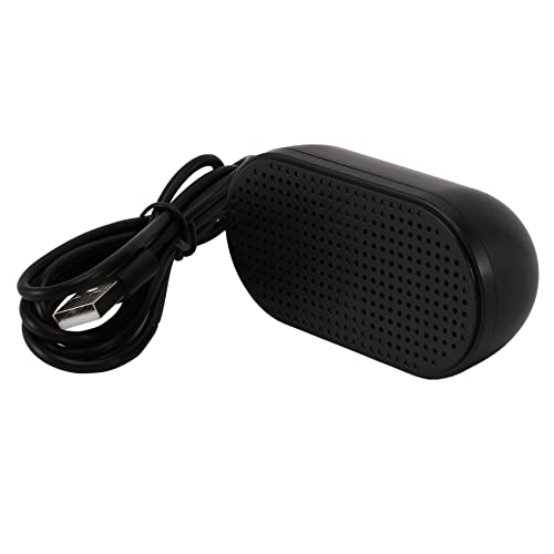 Berichw USB Lautsprecher Tragbare Lautsprecher Angetrieben Stereo Multimedia Lautsprecher Fuer Notebook Laptop PC (Schwarz) von Berichw