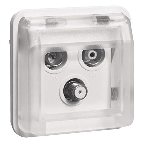 Berker Antennen-Steckdoseneinsatz 12033562 pws matt W.1 Antennensteckdose 4011334440918 von Berker