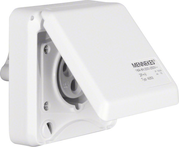 Berker CEE-Steckdose 3-polig Eb 568101 Berker CEE-Steckdose 3-polig Eb 568101 von Berker