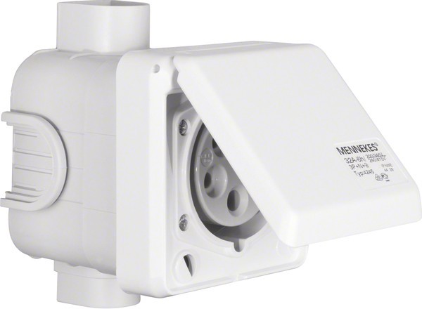Berker CEE-Steckdose 5-polig Up 568201 Berker CEE-Steckdose 5-polig Up 568201 von Berker