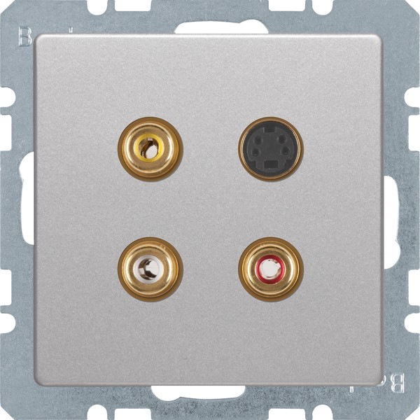Berker Cinch/S-Video Steckdose 3315326084 Berker Cinch/S-Video Steckdose 3315326084 von Berker